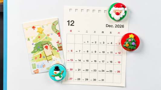 Handmade Christmas Fridge Magnet | Santa, Tree & Snowman