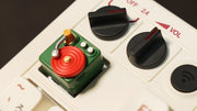 Retro Turntable Artisan Keycap | Mini Record Player