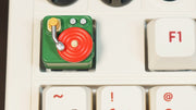 Retro Turntable Artisan Keycap | Mini Record Player