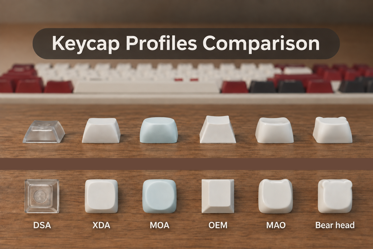 Basic Keycaps - MOA Profile