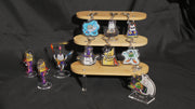 Sushi Chef Cat Acrylic Keychain | Original Art by Aka