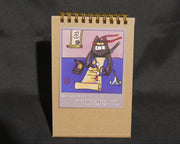 Ninjia Meowster Cat To-Do List Card | Aka Miniverse