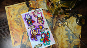 Cragon Quest Fantasy Cat Stickers | Original RPG Collection