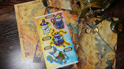Cragon Quest Fantasy Cat Stickers | Original RPG Collection