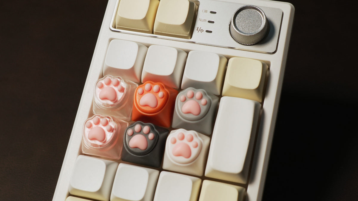 Soft Cat Paw Keycap – 3D Silicone Paw Mechanical Keyboard Keycap