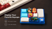 Mini Keycap Display Keyboard – A-Type | MX Switch Keycap Stand