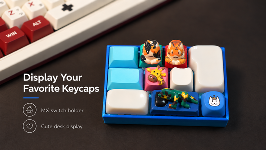 Mini Keycap Display Keyboard – A-Type | MX Switch Keycap Stand