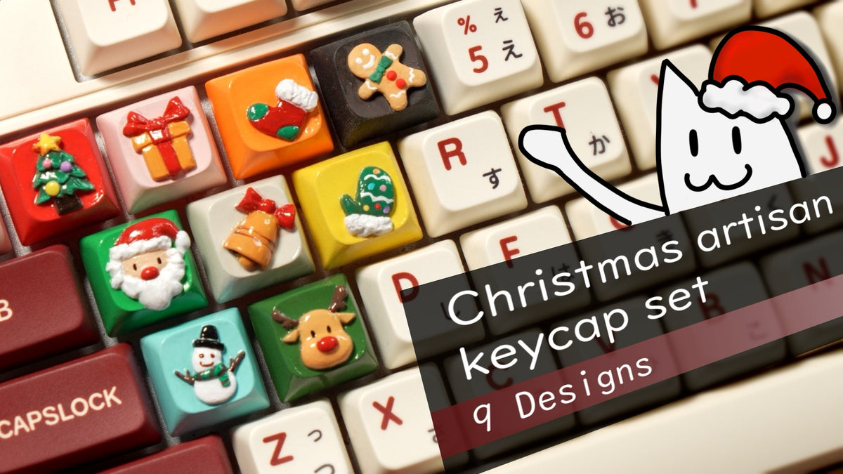 Christmas Artisan Keycaps | Aka's 2025 Collection
