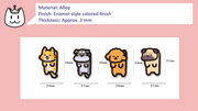 Cute Dog Metal Pin | Puppy Time
