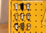 Cute Cat Metal Pin | Kitty Time