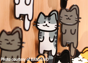 Cute Cat Metal Pin | Kitty Time