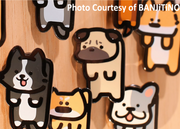 Cute Dog Metal Pin | Puppy Time