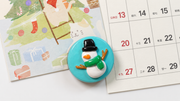 Handmade Christmas Fridge Magnet | Santa, Tree & Snowman