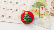 Handmade Christmas Fridge Magnet | Santa, Tree & Snowman