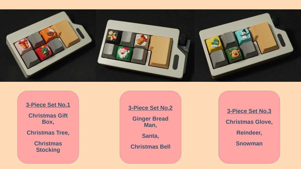Christmas Artisan Keycaps | Aka's 2025 Collection