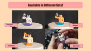 Gym Bro Cat Artisan Keycap | Handmade Muscular Cat