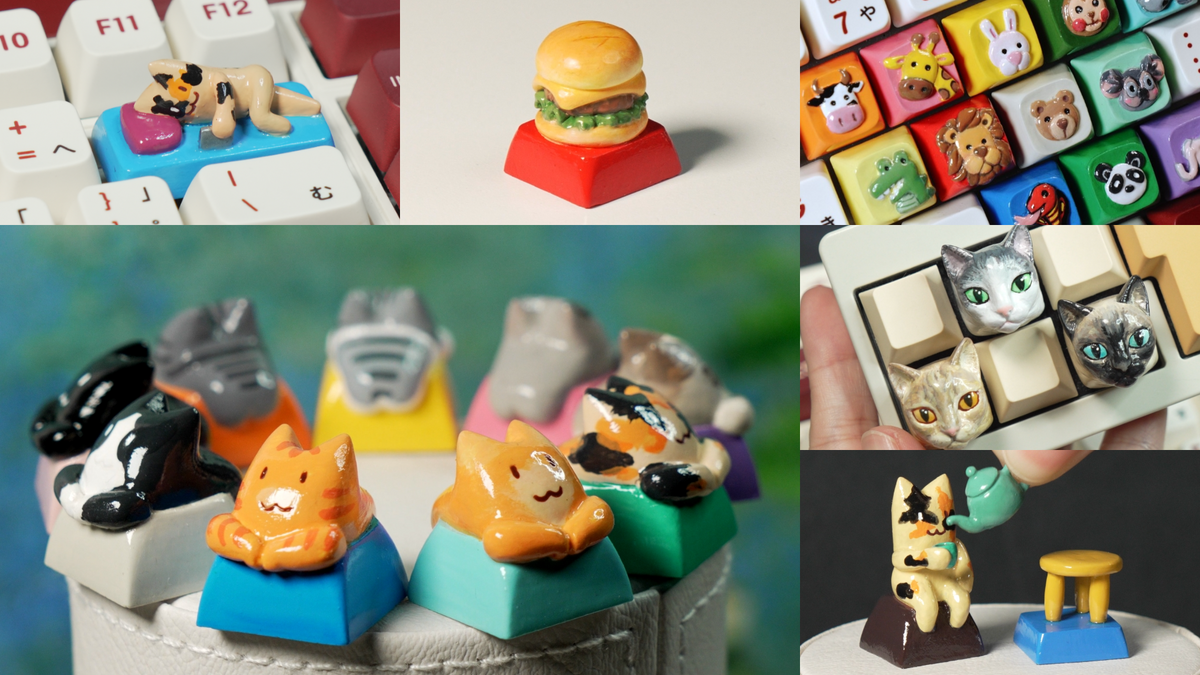 Aka's Original Artisan Keycaps