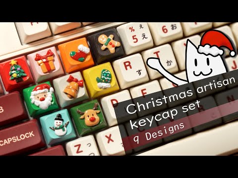 Christmas Artisan Keycaps | Aka's 2025 Collection