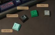 Metal Square Keycap | Geometric Metal Keycap – Final Stock